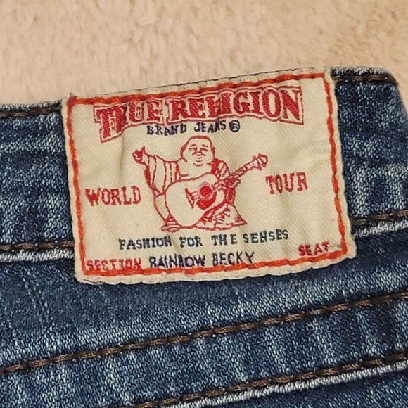 True Religion Vintage Women's Straight Leg Jeans Size: 25 - Picture 9 of 11